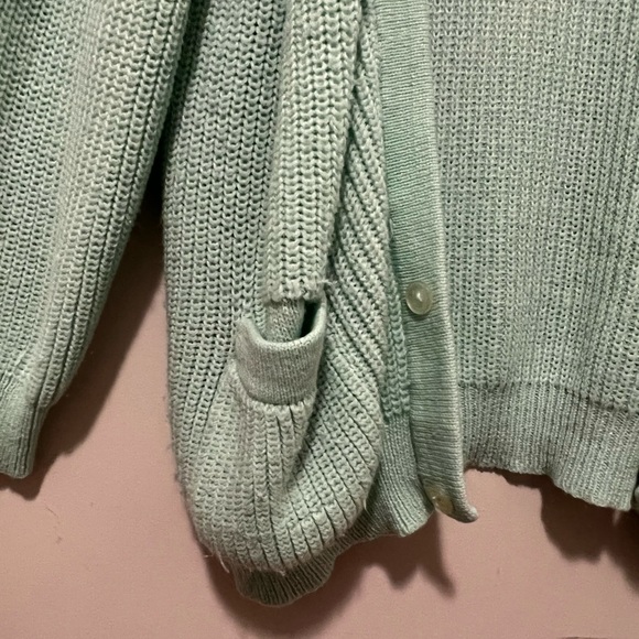 Mint Green Cardigan - Picture 5 of 7